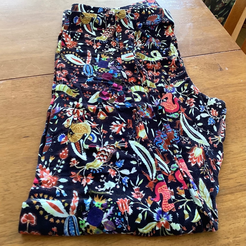 Desigual Floral Leggings Size XL